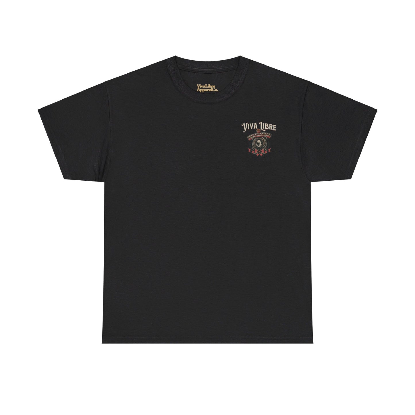 Sombrero Grizzly Oso - Unisex 100% Cotton Tee