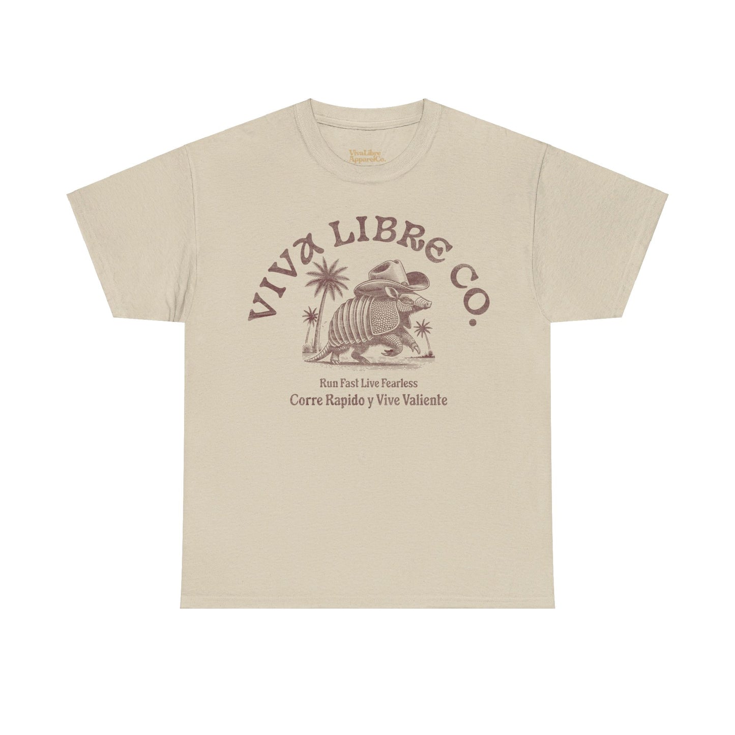 Corre Rapido Vive Valiente - Unisex 100% Cotton Tee